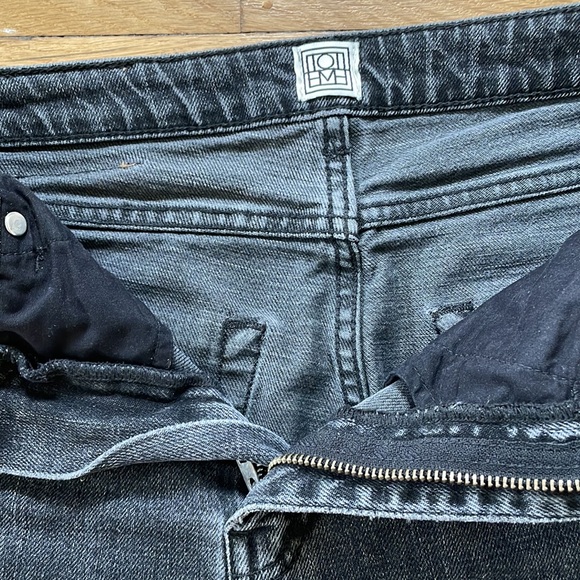 Toteme Flair Fit Crop Jeans EUC - Picture 3 of 5